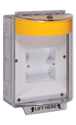 Enviro Stopper (EU encl plate) yellow shell - NO LABEL