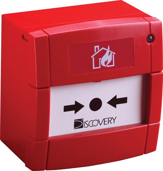 Analogue Call Point With Isolator Red DISCOVERY